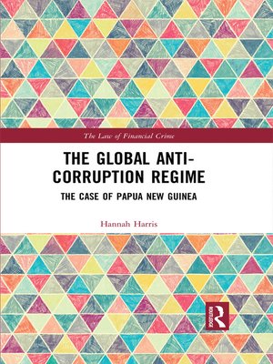 cover image of The Global Anti-Corruption Regime